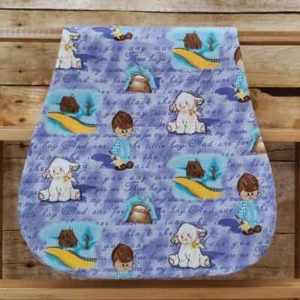 sheep burp towel